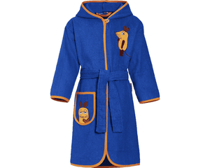 Frotte-Bademantel Die Maus marine