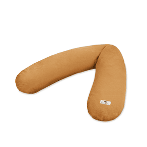 Stillkissen Musselin zimt