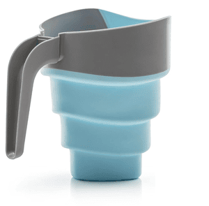 Haarwaschbecher MyHappyBath Cup blau grau