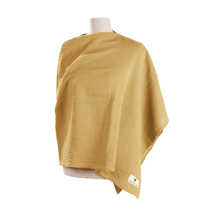 Stilltuch Musselin Zimt