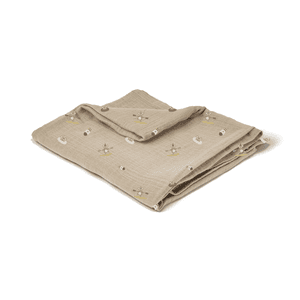 Wickeltuch Minnie Beige Surfer 120 x 120 cm