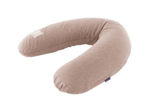 Stillkissenbezug elastisch kastanie meliert 180 cm