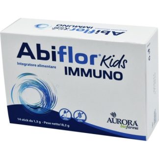 Abiflor kids immuno 14 stick integratore per bambini