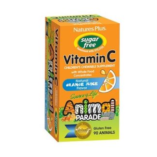 Natures plus Animal Parade Senza Zucchero Vitamina C 90 Tavolette