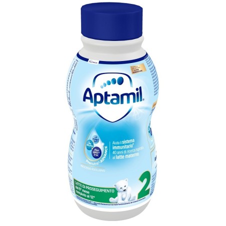 Aptamil 2 Latte Liquido per neonati dal 6° mese 500 Ml
