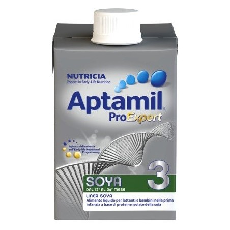 Aptamil ProExpert Latte di Soya 3 Crescita da primo al terzo anno 500 Ml