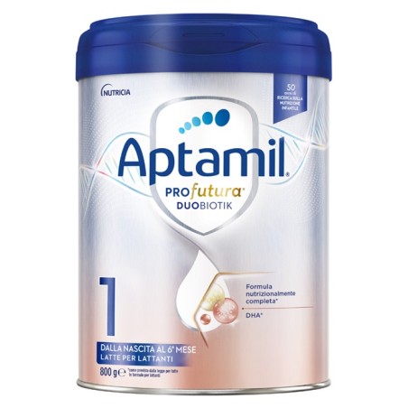 Aptamil profutura 1 latte fino al 6° mese 800g per lattanti dalla nascita