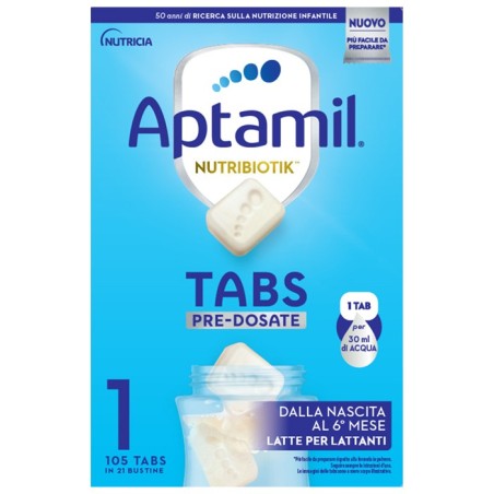 Nutricia Aptamil tabs predosate 1 21 bustine