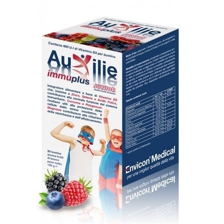 6 Pezzi Envicon Medical Auxilie Immuplus Junior 30 Bustine