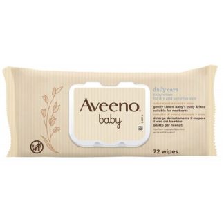 Aveeno Baby Salviette Detergenti per bambini 72 Pezzi
