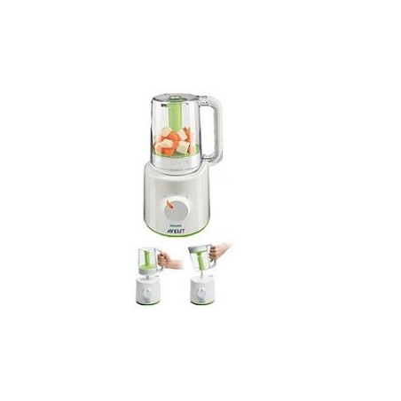 Avent easypappa 2 in 1 frullatore e cucina al vapore