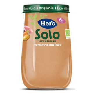 Fater Hero Baby Solo Omogeneizzato Pollo Verdure 190 G