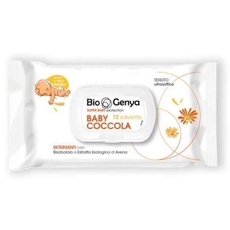 Biogenya Super Baby Protection 72 Salviette Baby Coccola Detergenti