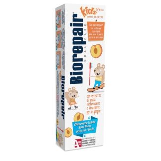 Biorepair kids pesca dentifricio bambini 50ml gusto pesca