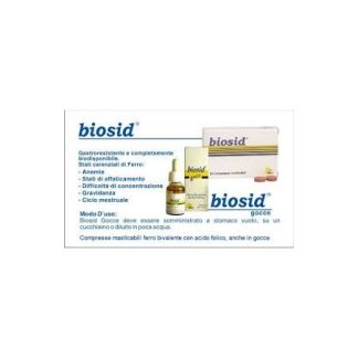 Bioeffe Biosid Gocce integratore alimentare di ferro 15ml