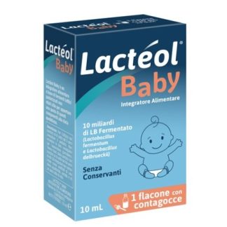 Bruschettini Lacteol Baby fermenti lattici gocce 10 Ml