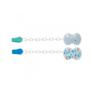 Chicco Clip Catenella Per Succhietto Azzurro