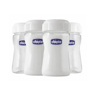 Chicco contenitori latte silicone in caso di eccedenza e per le scorte