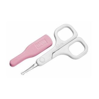 Chicco Forbicine Rosa per bambina in acciaio inox
