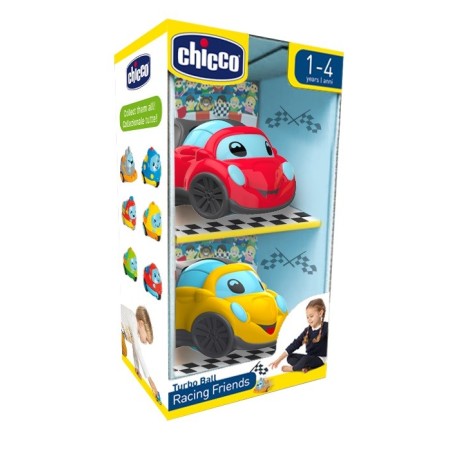 Chicco Gioco Turbo Ball Racing Friends 1 pezzo