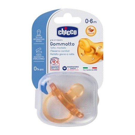 Chicco Gommotto Caucciu extra morbido da 0 mesi in poi 1 pezzo