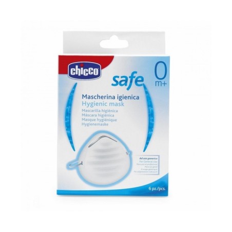 Chicco Mascherina Igienica provettiva per le polveri 6 Pezzi