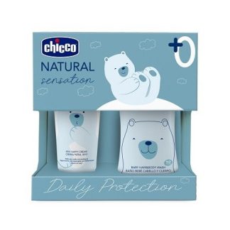 Chicco Natural Sensation Set Bagnoshampo Pasta 1 pezzo