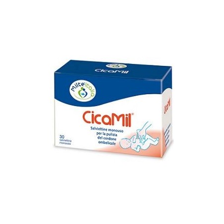 Milte Italia Cicamil Salviette Detergenti e Lenitive 30 Pezzi