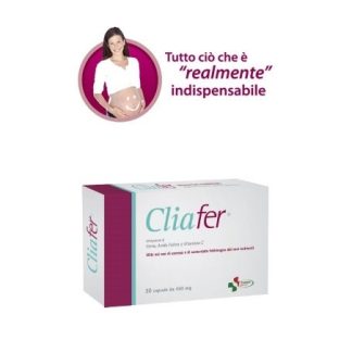 6 Pezzi Cliafer 40 Capsule integratore alimentare di ferro