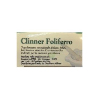Abbate Gualtiero Clinner Foliferro integratore 30 Compresse