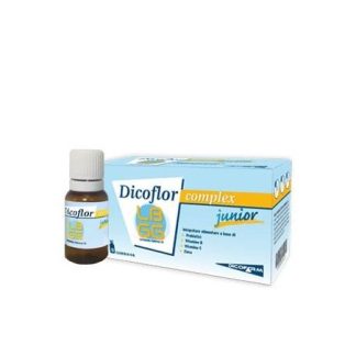 Dicoflor Complex Junior 12 Flaconi di fermenti lattici 10 Ml