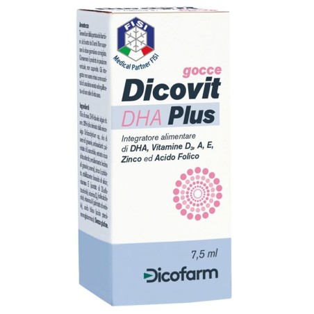 Dicovit Plus gocce 7,5 ml integratore per bambini