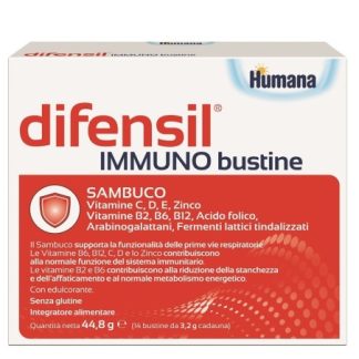 Difensil immuno bustine 14 bustine integratore con sambuco