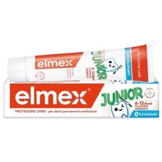Elmex Junior Dentifricio per bambini prevenzione carie 75 Ml