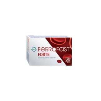 7 Pezzi Ferrofast Forte integratore di ferro 30 Capsule Molli