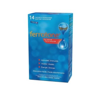Schwabe pharma Ferrotone 14 Bustine integratore di ferro