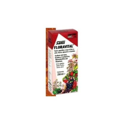 6 Pezzi Floravital Ferro S-glut soluzione integratore 250ml