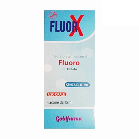 Gold farma Fluorx gocce integratore alimentare 15 ml