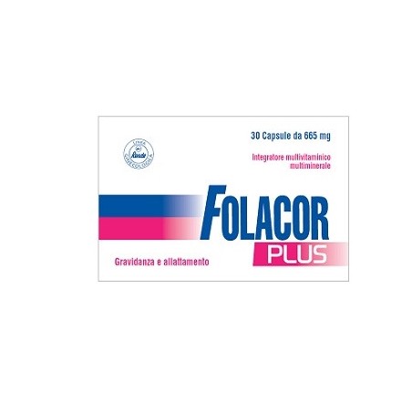 Rende Folacor Plus 30 Capsule integratore di acido folico