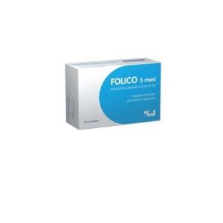 Lj pharma Folico 3 Mesi 90 Compresse integratore per la gravidanza