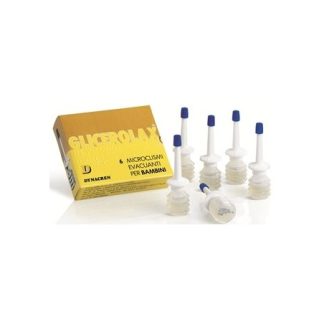 Glicerolax Bambini 6 Microclismi per la stitichezza 3g