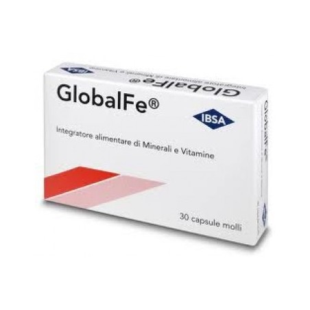Ibsa farmaceutici Globalfe 30 Capsule Molli integratore di ferro