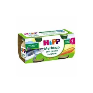 Hipp Merluzzo Carote E Patate 2 X 80 Gr