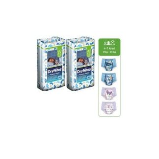 Huggies Drynites Mutandine assorbenti Boy 4/7 Anni Medium 10 Pezzi
