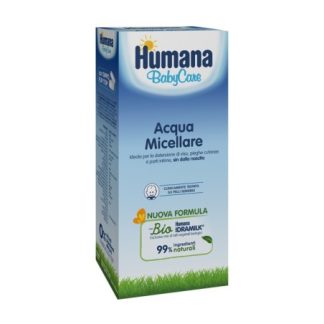 Humana baby care acqua micellare per detersione neonati 300 ml