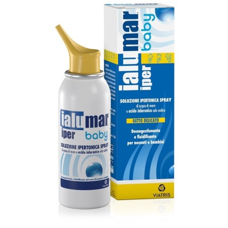 Ialumar Baby Soluzione Ipertonica Spray di acqua di mare 100ml