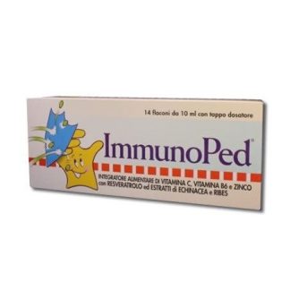 Pediatrica Immunoped 14 Flaconcini integratore alimentare 6 Pezzi