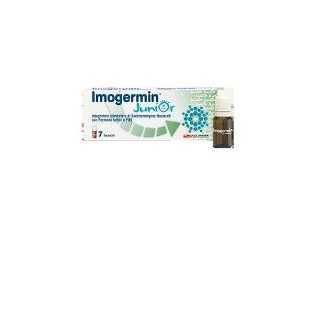 Imogermin Junior 7 Flaconcini fementi lattici integratore 10 Ml