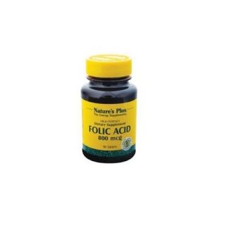 Nature's Plus Acido Folico integratore alimentare 90 Tavolette