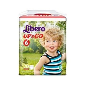 Libero Up&go Pannolino Bambini Taglia 6 13-20 kg 18 pezzi